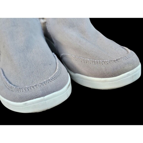 Vionic Womens 7.5W Beach Malibu Slip On Sneakers Gray Comfort Cushion Canvas - Picture 10 of 13